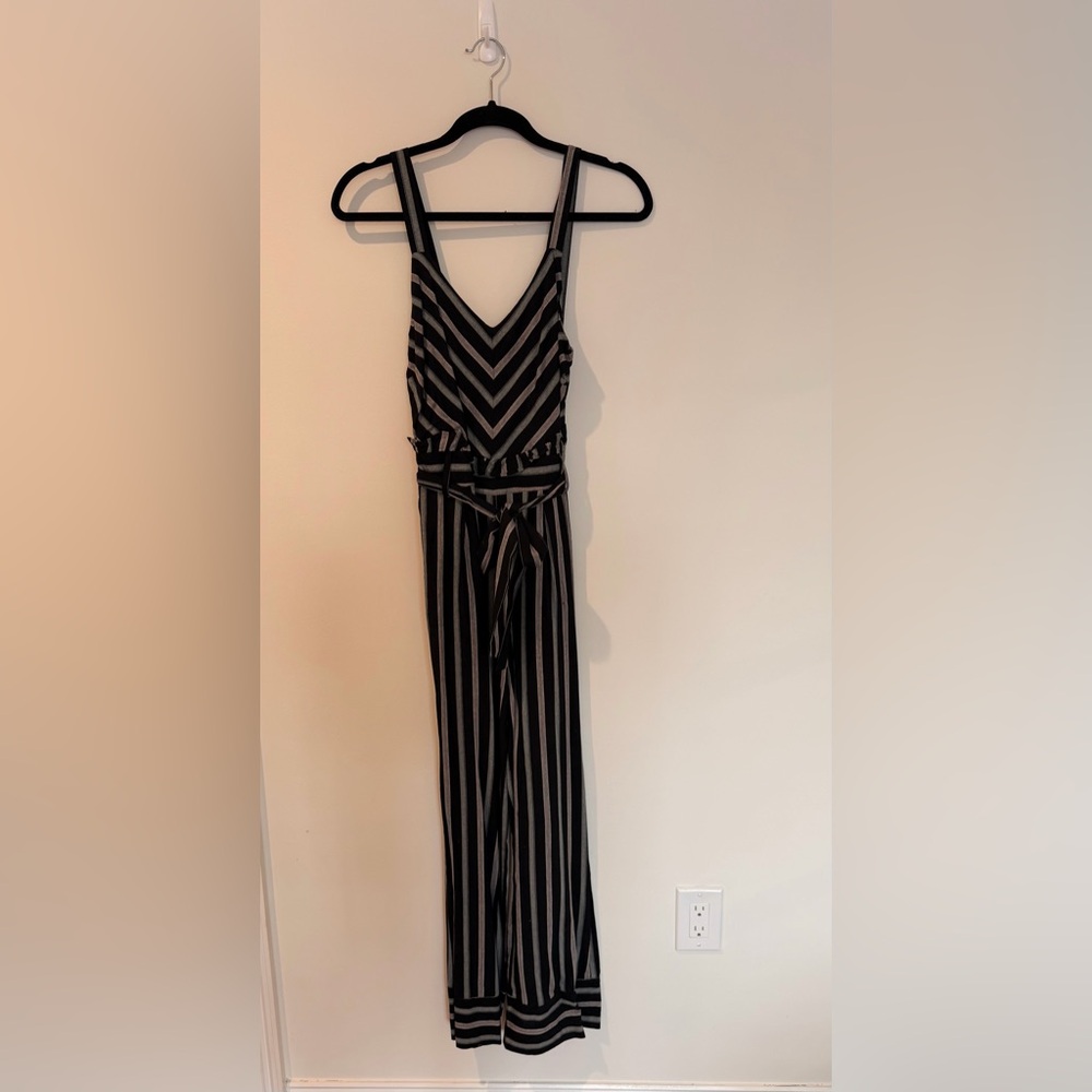 Striped Jumpsuit - XS